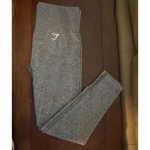 Gray Gymshark Leggings with Logo